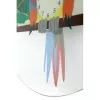 NeXtime klok 8168 Lorre, Ø43 cm, wand, meerkleurig