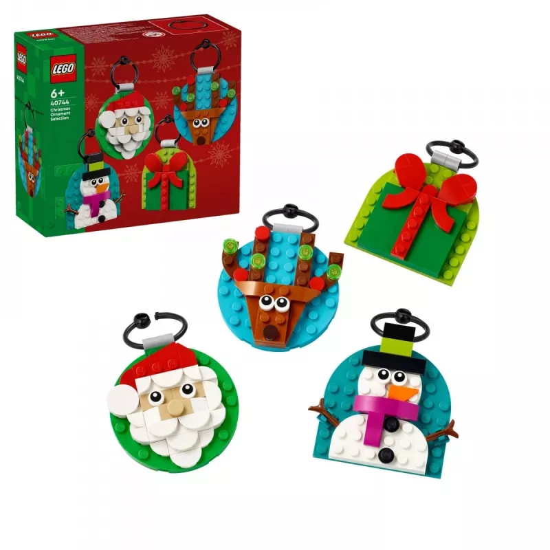 Bricks Iconic 40744 kerstversiering-assortiment