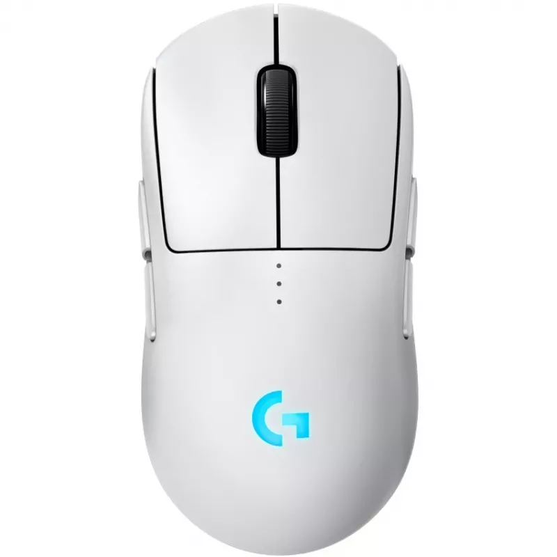 Muis Logitech Pro 2 Lightspeed wit interface