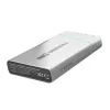 Draagbare accu Green Cell BPLGC20P 20800 mAh lithium-ion, USB-C PD 65W, 2x USB-C + 1x USB-A, aluminium behuizing