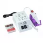 Extralink nagelboor EU-stekker wit