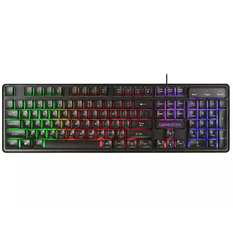 Toetsenbord en muis Gamezone Boost USB
