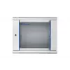 Wandmontage rack Extralink 9U 600x450 grijs
