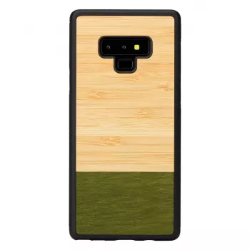 Smartphonehoesje man and wood voor Samsung Galaxy Note 9 — bamboebos zwart