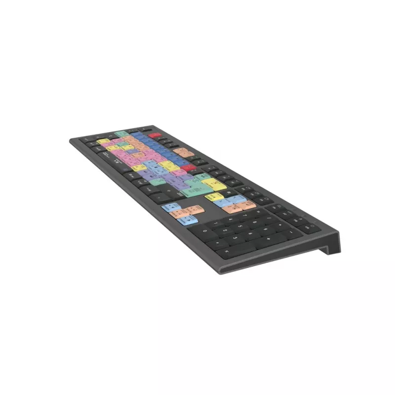 Logickeyboard Adobe Premiere Pro CC Astra 2 toetsenbord universeel USB QWERTZ Duits grijs