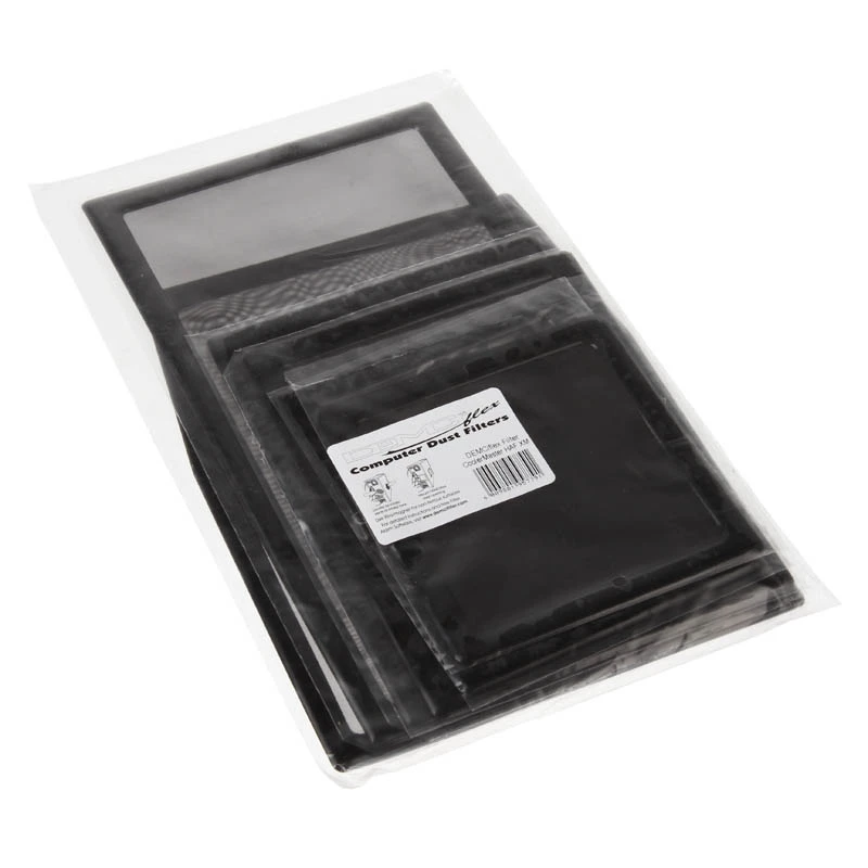 Demciflex stoffilterset voor Cooler Master HAF XM - zwart/zwart