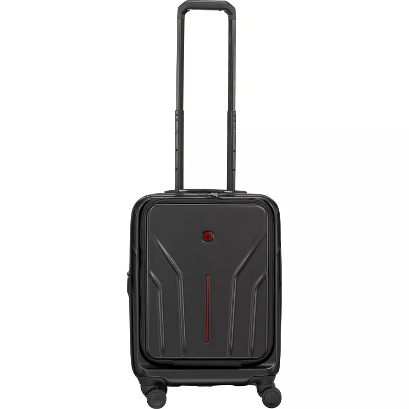 Compacte harde handbagage-trolley Wenger Amplix 653323 — zwart, compact