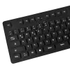 Toetsenbord LogiLink ID0019A universeel USB QWERTZ Duits zwart
