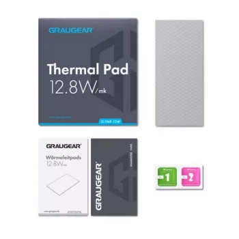 Graugear warmtegeleidingspad voor CPU of geheugen, 100 x 45 x 1 mm