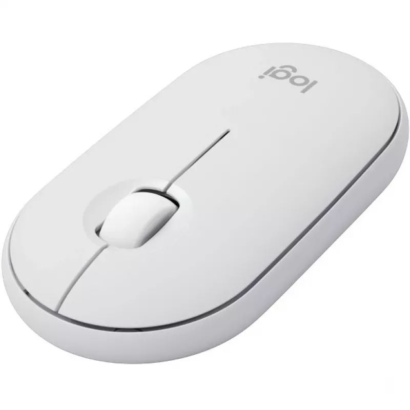Logitech Pebble 2 Combo set, wit, draadloos, Duits, 920-012204