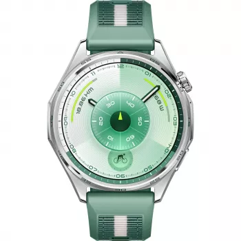 Huawei WATCH GT6 3,73 cm (1,47) AMOLED 46 mm digitaal 466 x 466 pixel touchscreen edelstaal GPS (satelliet)