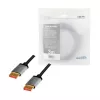 LogiLink CDA0106 DisplayPort-kabel zwart grijs 3 M