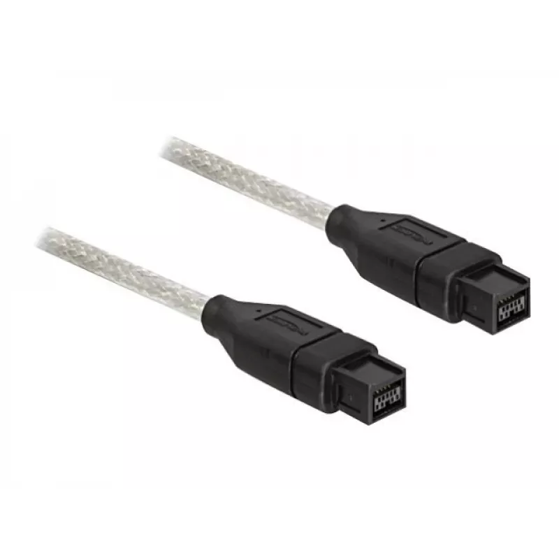 FireWire-kabel DeLOCK FireWire B/B 1,0 m grijs