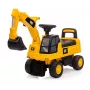 Rijdbare graafmachine milly mally 5298 – kindergraafmachine met realistisch design en stabiele constructie