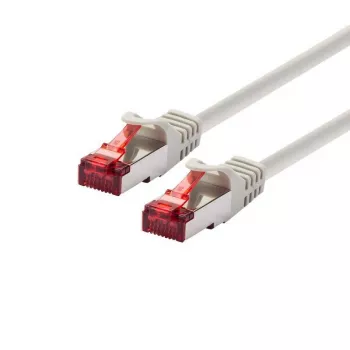 Netwerkkabel LOGON Cat6 SSTP/PIMF 5 m met RJ-45-stekkers, ivoor