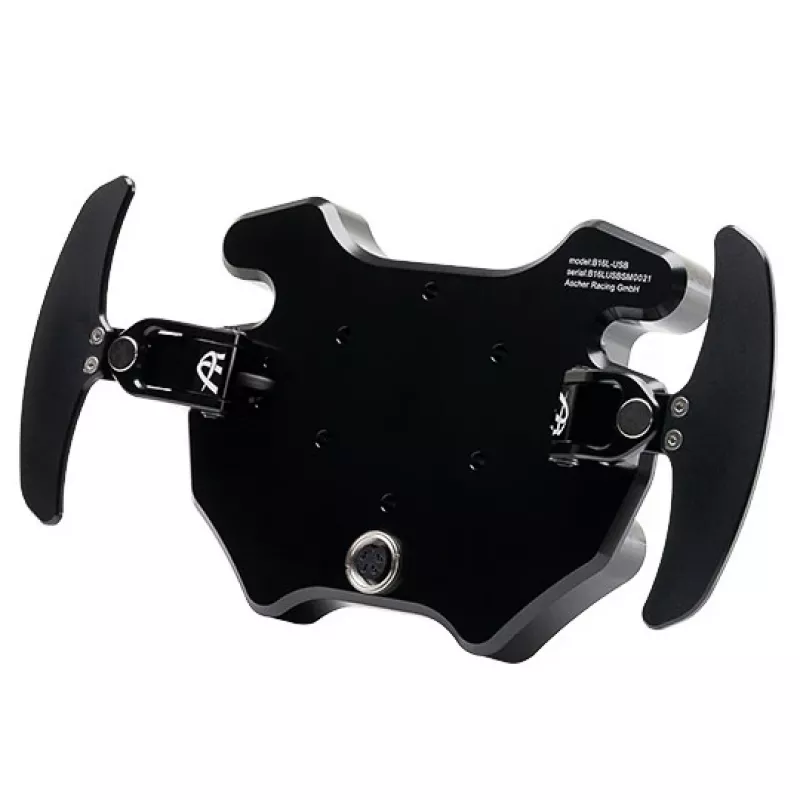 Button-plaat Ascher Racing B16L-USB voor racesimulators, 12 ingangen, USB, hoge compatibiliteit