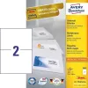 Avery 3655 zelfklevende etiketten rechthoekig permanent wit 200 stuks