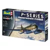 Kunststofmodel vliegtuig REVELL Messerschmitt P.1099A-P-SER schaal 1/72