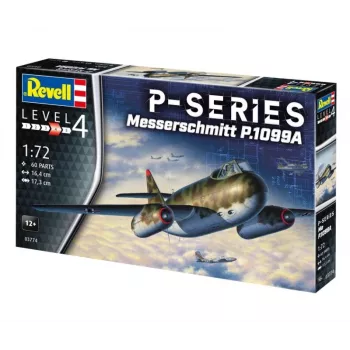 Kunststofmodel vliegtuig REVELL Messerschmitt P.1099A-P-SER schaal 1/72