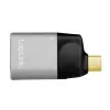 LogiLink USB 3.2 Gen2 Type-C-adapter C/M naar HDMI-A USB-C 4K PD aluminium zwart/grijs