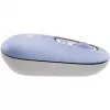 Logitech POP Icon Combo - toetsenbord-en-muisset - draadloos - Bluetooth LE - QWERTY - US International - lila, off-white (920-013078)