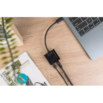 USB Type-C Gigabit Ethernet-adapter Digitus DN-3027