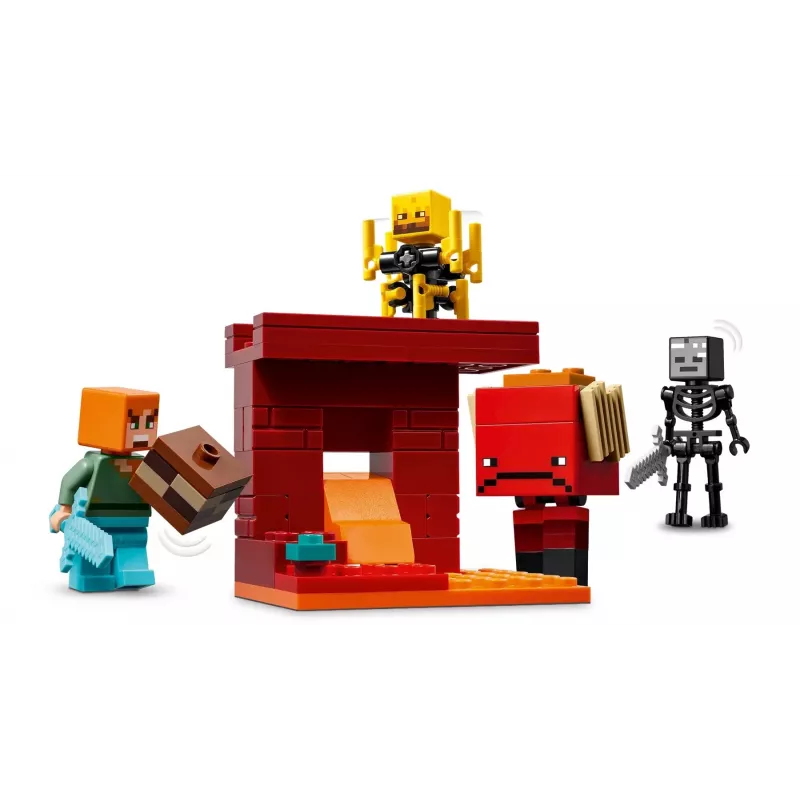 LEGO MINECRAFT 21266 De Nether-lavaslag