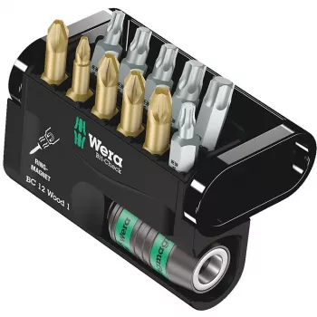 Schroevendraaier-bitset Wera Bit-Check 12