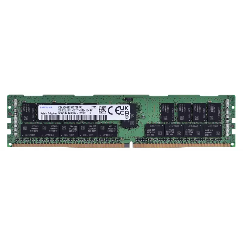 Samsung - DDR4 - module - 32 GB - DIMM 288-PIN - 2933 MHz / PC4-23400 CL21 1.2 V registered ECC