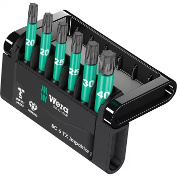 Wera Bit-Check schroevendraaierbit 6 stuks