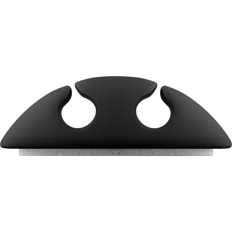 Kabelclip Goobay 70683 bureau wand Zwart 5 stuks
