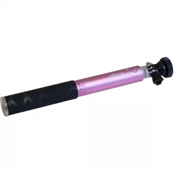 Selfiestick Ultron Alu 80 Universeel Zwart Roze