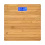 Jata HBAS1489 elektronische personenweegschaal, 180 kg, 100 g gradatie, platform van geperst bamboe, lcd-scherm