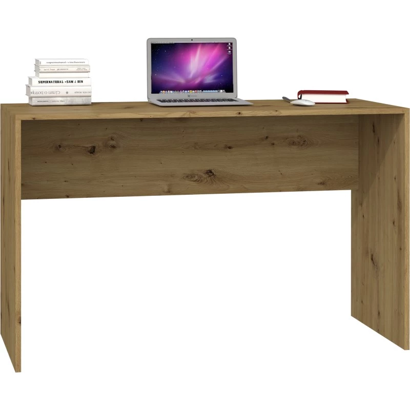 Computer-bureaublad BIURKO PLUS ARTISAN, recht rechthoekig blad, spaanplaat, 1200×500×760 mm, eikenkleur