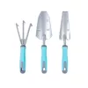 Tuingereedschapset Extralink 3-delig — schop, troffel, handhark