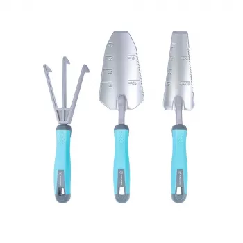 Tuingereedschapset Extralink 3-delig — schop, troffel, handhark