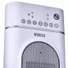 Elektrische keramische kachel NOVEEN PTC3000, 2000 W (1200 W min), LED-display, timer, afstandsbediening, oscillatie, wit