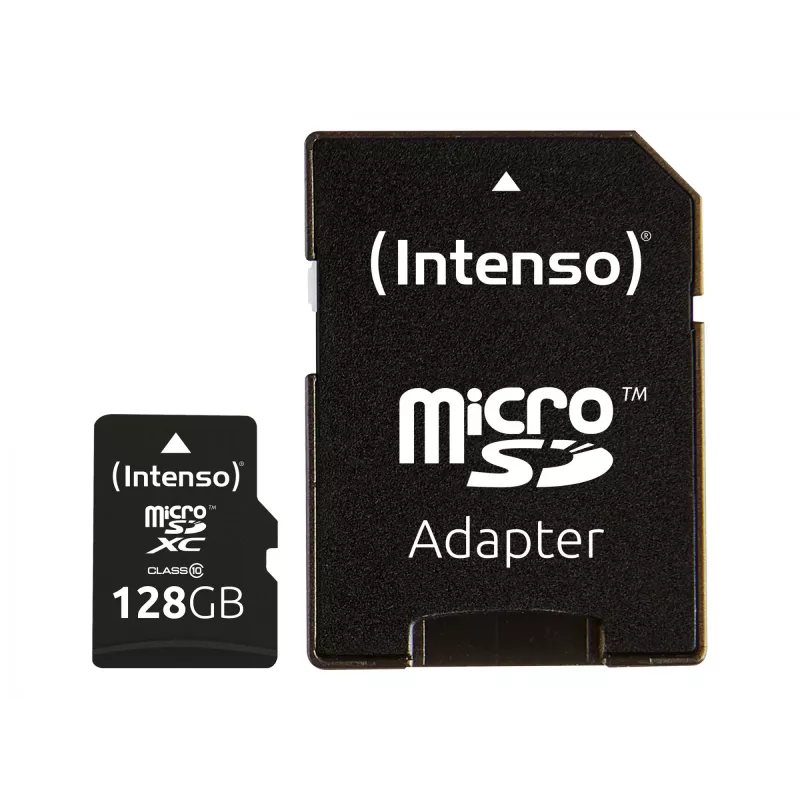 GEHEUGEN MICRO SDXC 128GB C10/W/ADAPTER 3413491 INTENSO