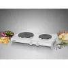Gesloten kookplaat Rommelsbacher THS 2590, 2 zones, draaiknop