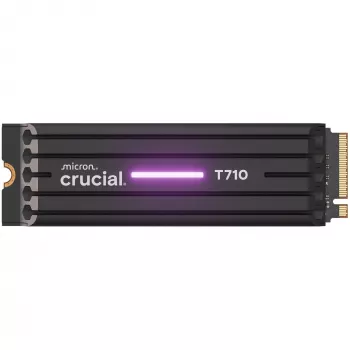 SSD CRUCIAL T710 4 TB M.2 PCIe 5.0 NVMe — 4000 GB, lezen 14500 MB/s, schrijven 13800 MB/s