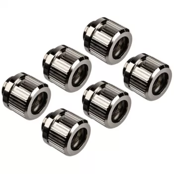 EK Water Blocks EK-Quantum Torque HDC 12 fitting 6-pack, G1/4, zilver