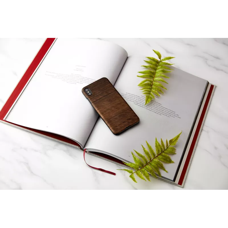 Telefoonhoes man and wood voor iPhone XS Max — koala zwart