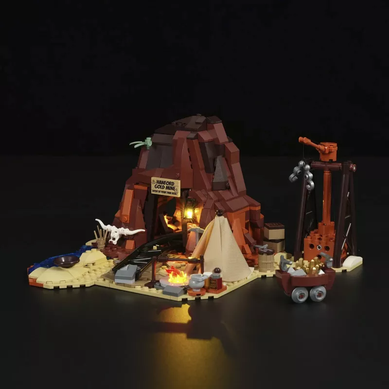 Old West Goldmine, constructiespeelgoed