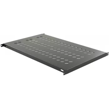 Rackplateau LOGON RAS110BL zwart 50 kg draagvermogen 19 inch
