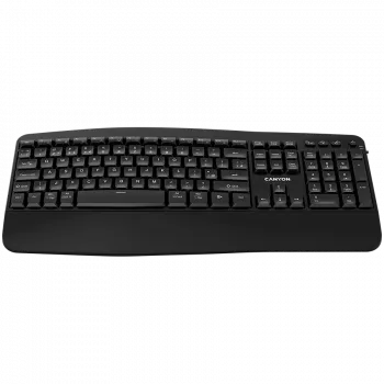 CANYON toetsenbord HKB-W6 draadloos zwart