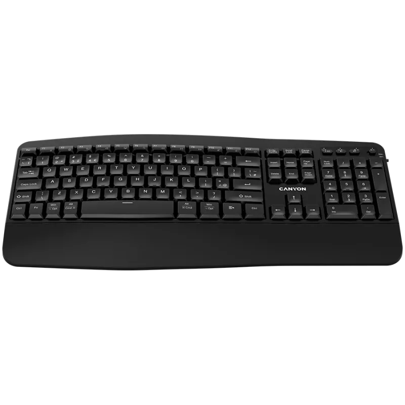 CANYON toetsenbord HKB-W6 draadloos zwart