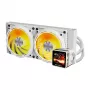 CPU-waterkoeling Darkflash DE240 (wit) – 240-mm-radiator, gesloten AIO-circuit