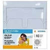 Hoes HERMA CD/DVD-vakken 129x130 mm 10 vakken