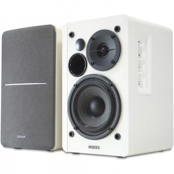 Edifier actieve speakers Studio R1280T 2.0 wit/zilver retail - actieve luidspreker - actieve luidspreker