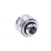 Fitting-kit Alphacool 17474 — messing-chroom aansluitingen, Ø 22 mm, hoogte 20 mm